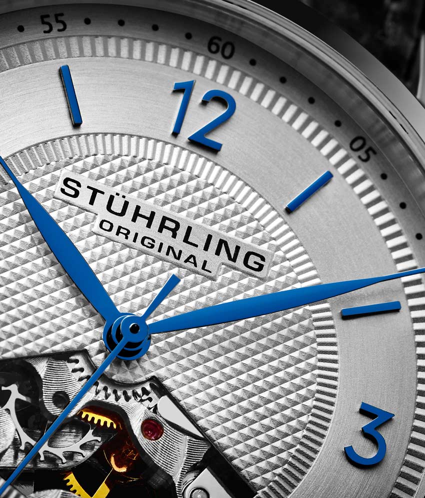 Stührling The Dynamic Hand-Wind 977 Skeleton 40mm - Image 5