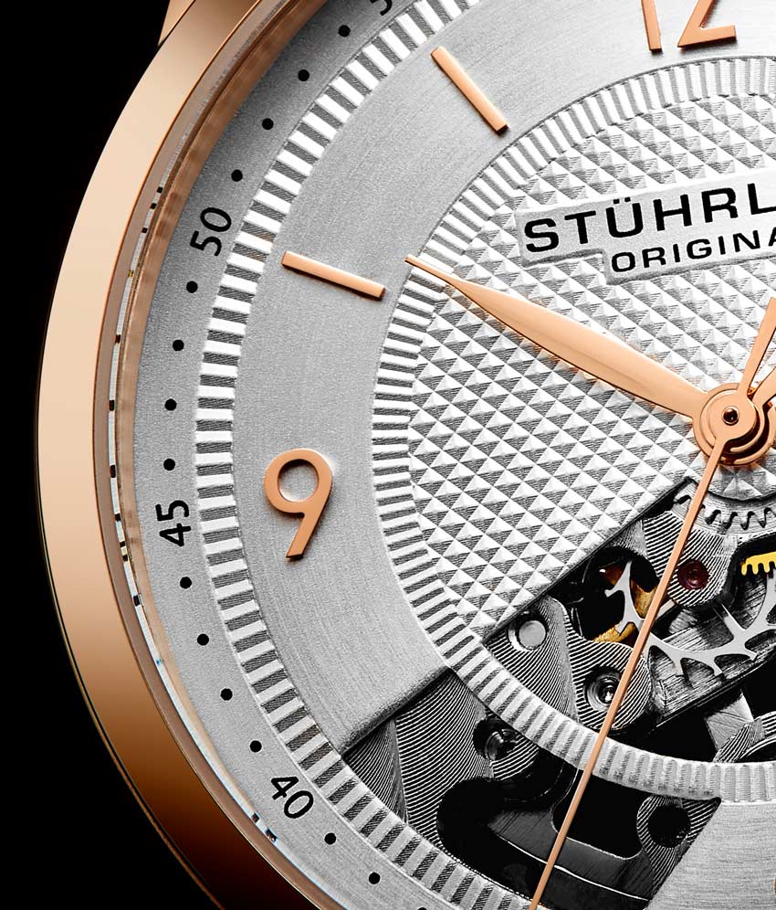 Stührling The Dynamic Hand-Wind 977 Skeleton 40mm - Image 54