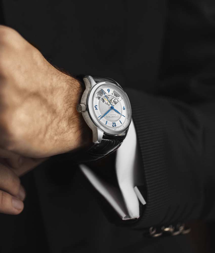 Stührling The Dynamic Hand-Wind 977 Skeleton 40mm - Image 7