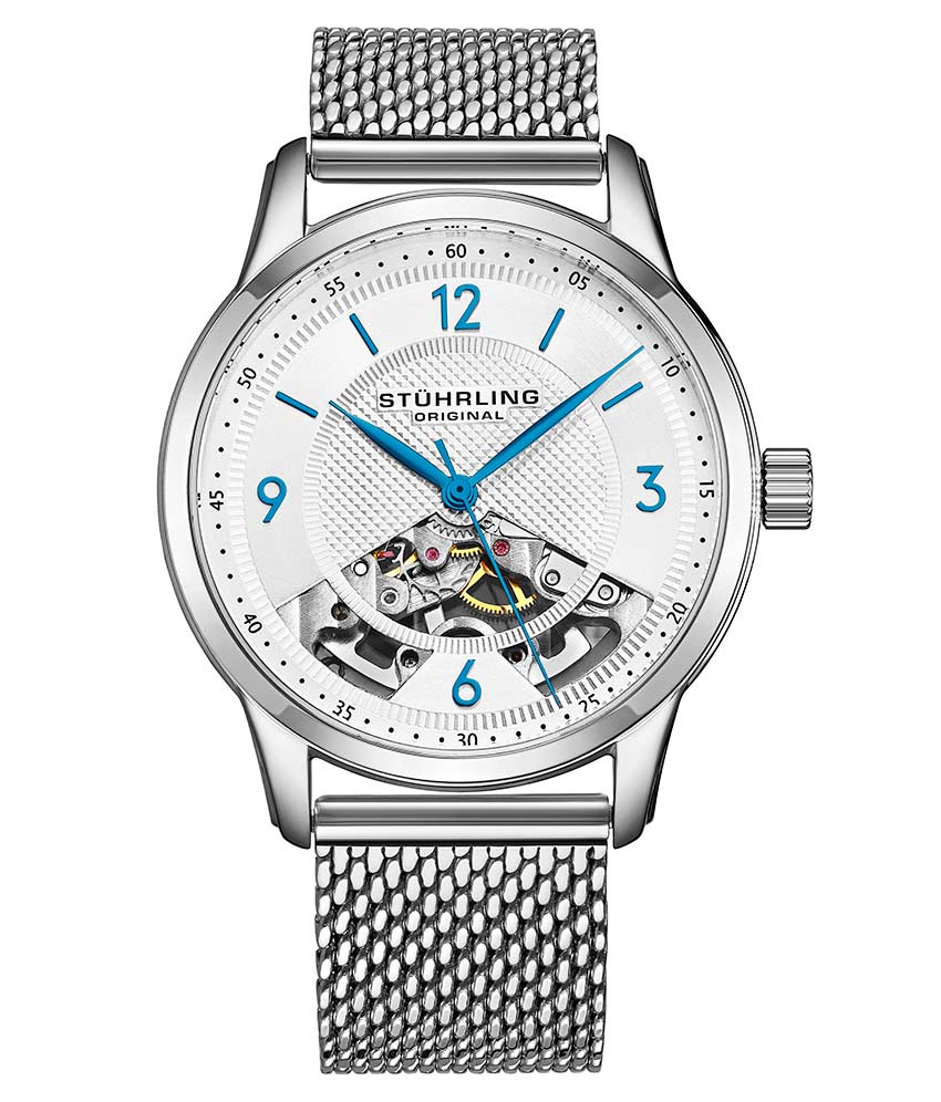Stührling The Dynamic Mesh Hand-wind Skeleton 40mm