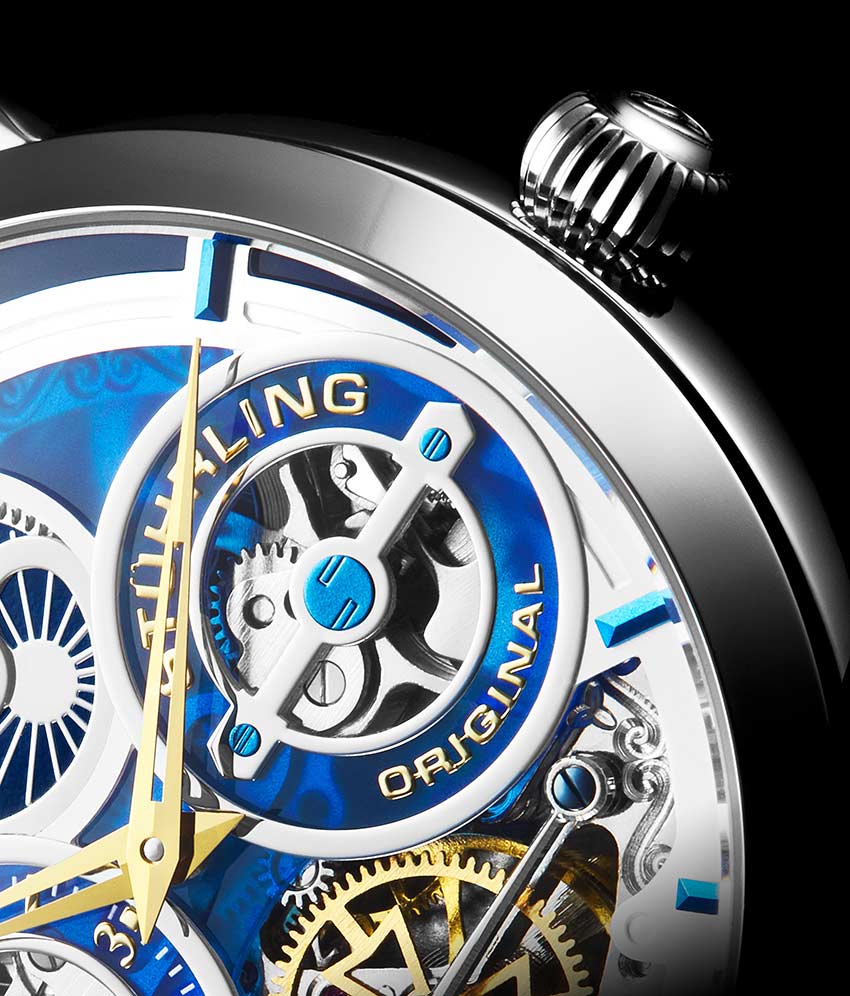 Stührling Luciano 371A Automatic 46mm Skeleton - Image 10