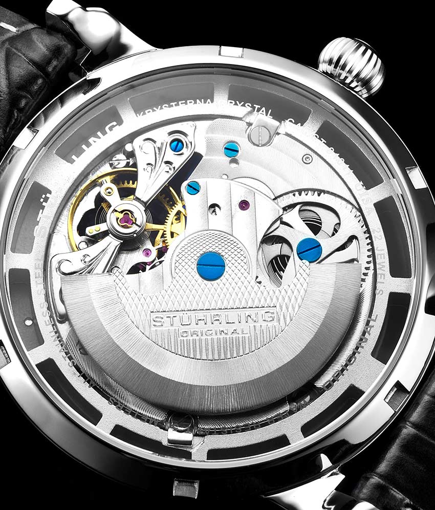 Stührling Luciano 371A Automatic 46mm Skeleton - Image 15