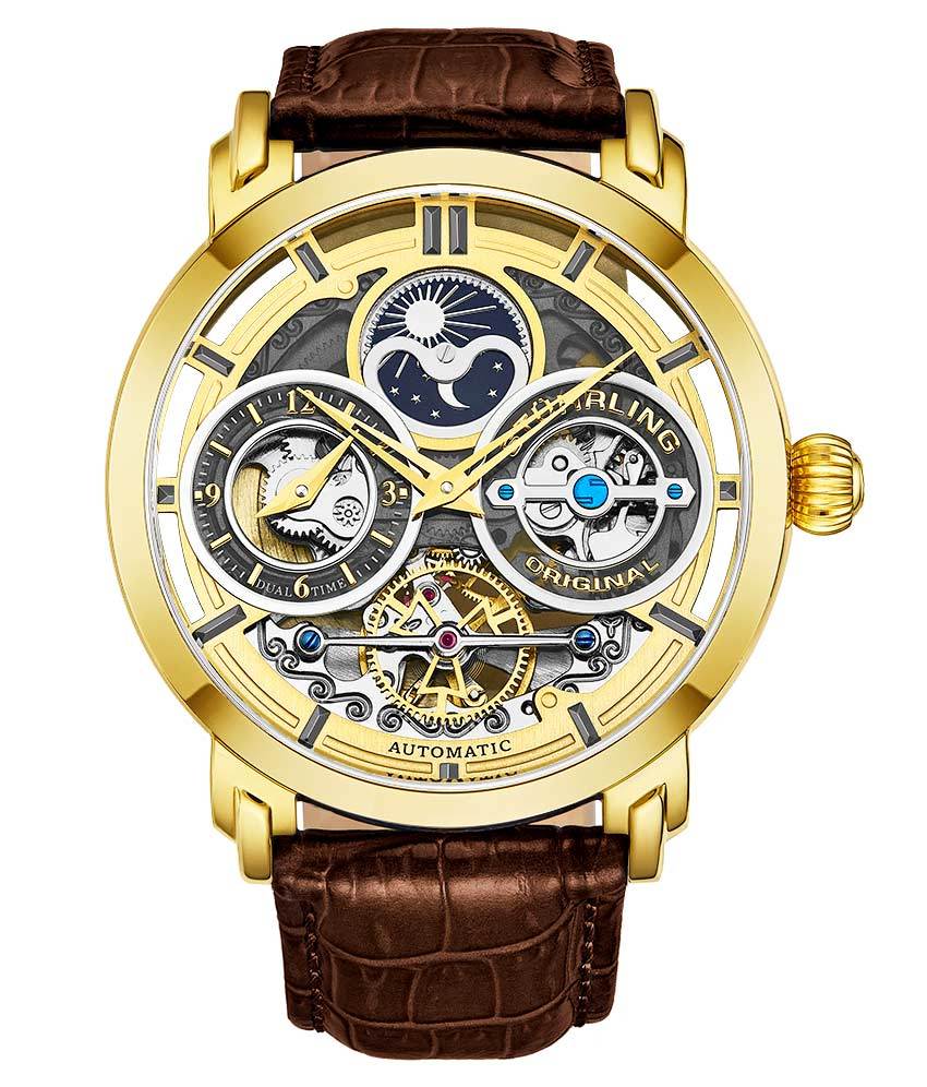 Stührling Luciano 371A Automatic 46mm Skeleton - Image 24