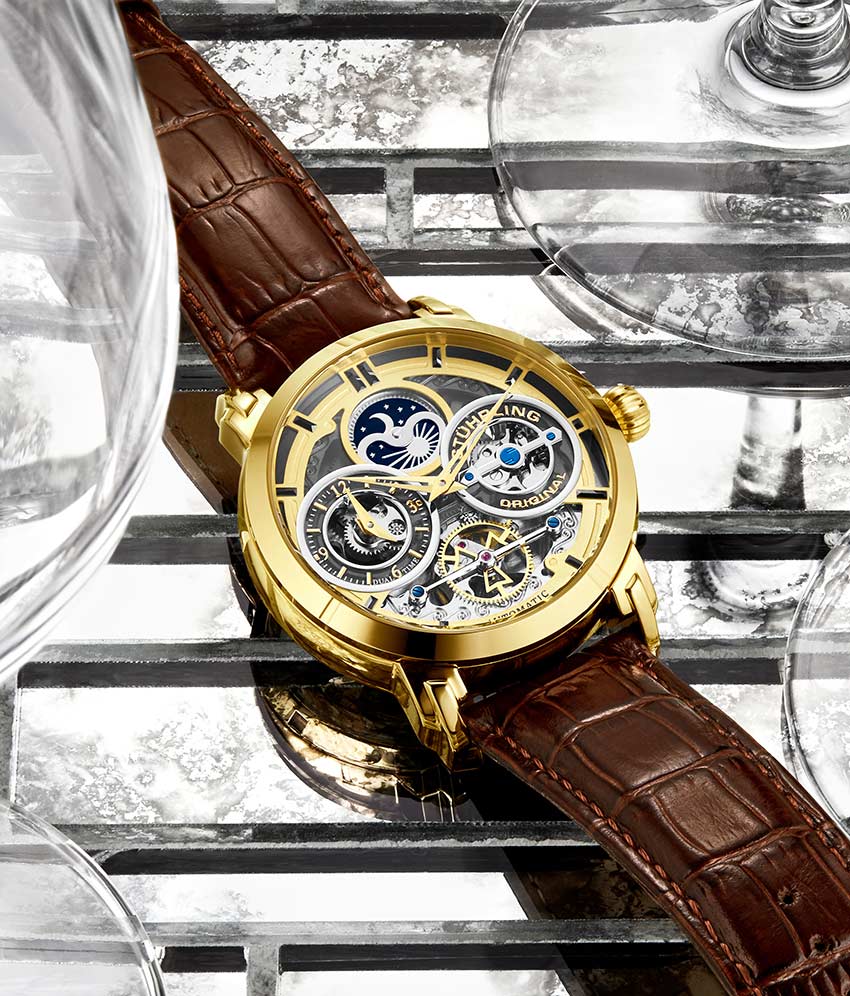 Stührling Luciano 371A Automatic 46mm Skeleton - Image 29