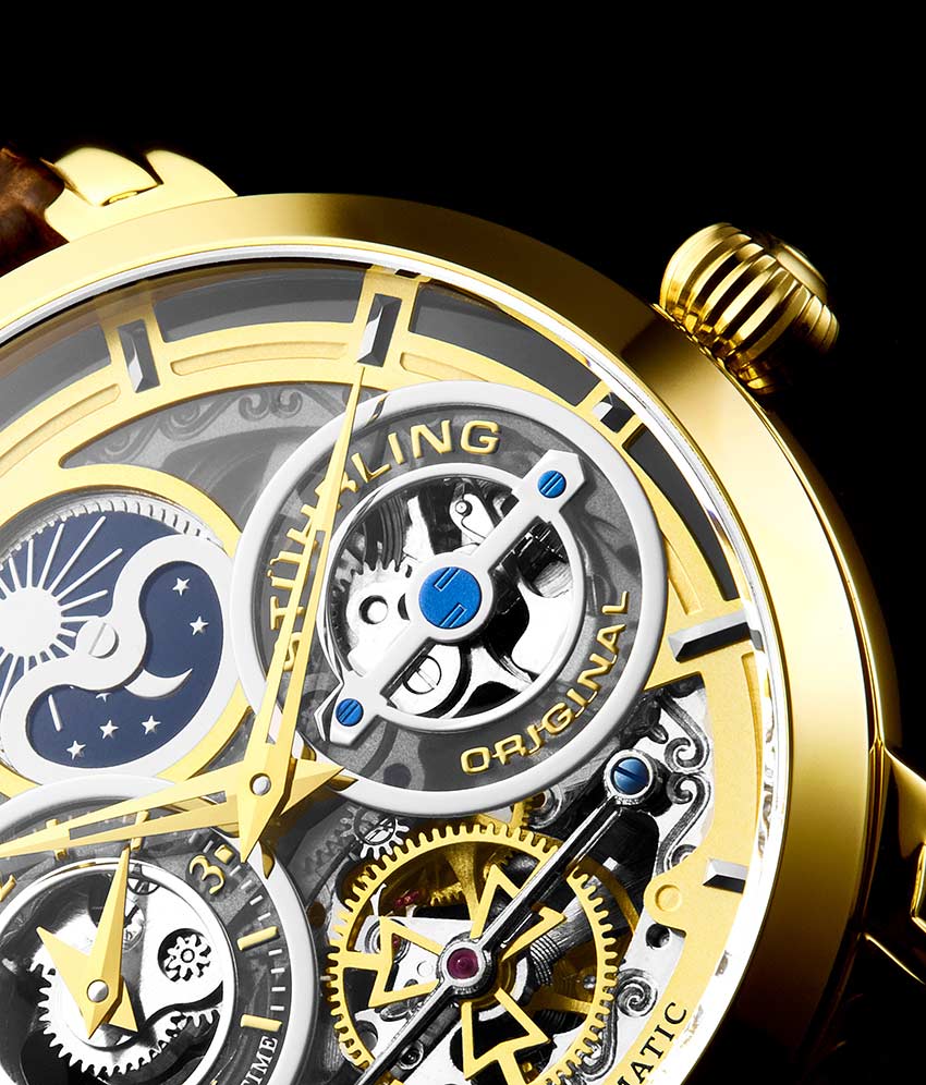 Stührling Luciano 371A Automatic 46mm Skeleton - Image 33