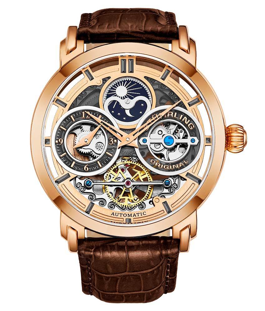Stührling Luciano 371A Automatic 46mm Skeleton - Image 35