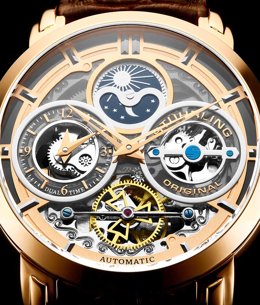 Stührling Luciano 371A Automatic 46mm Skeleton - Image 37