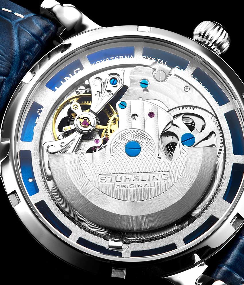 Stührling Luciano 371A Automatic 46mm Skeleton - Image 4