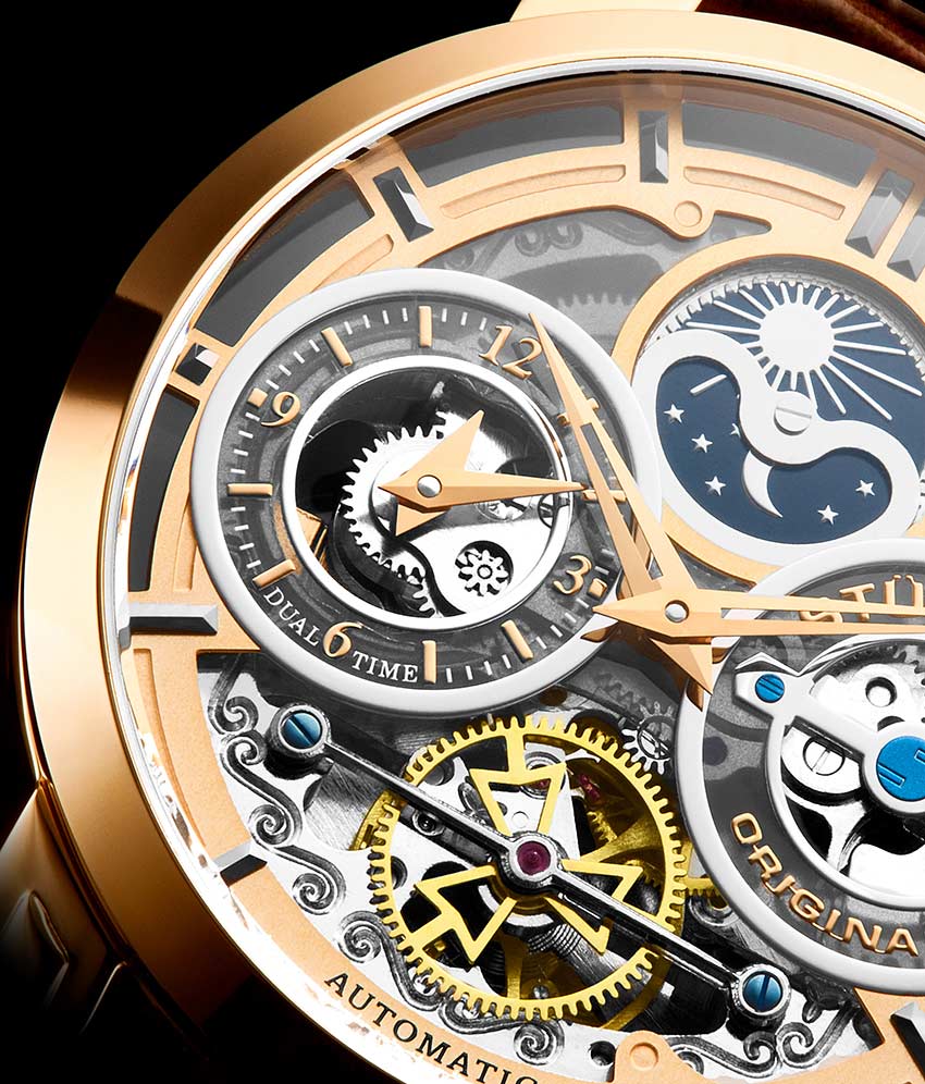 Stührling Luciano 371A Automatic 46mm Skeleton - Image 42