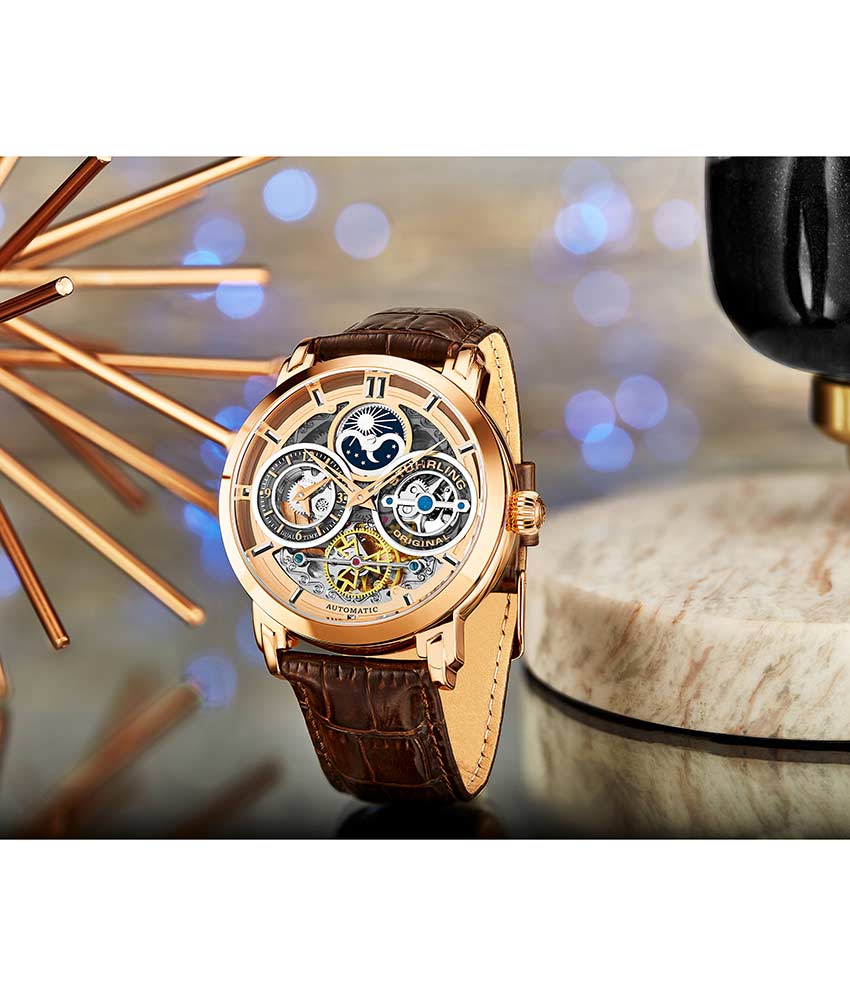 Stührling Luciano 371A Automatic 46mm Skeleton - Image 44