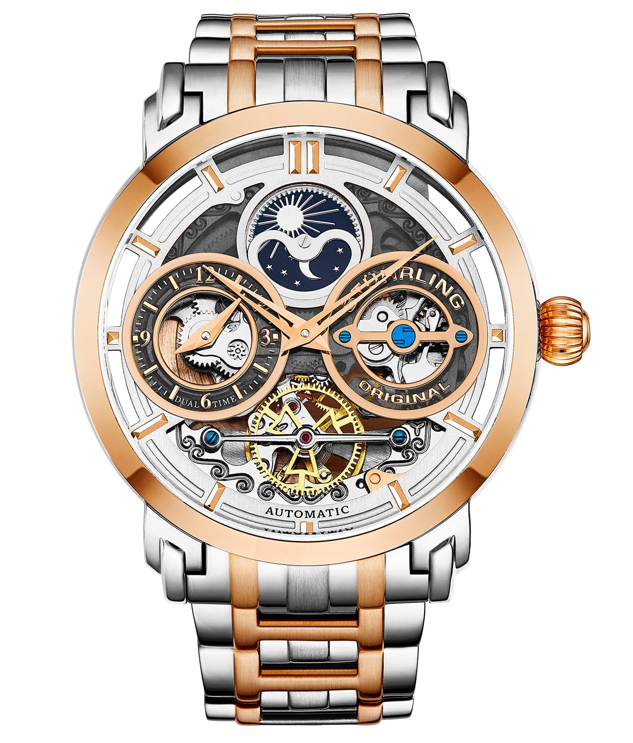 Stührling Luciano 371B Automatic 46mm Skeleton - Image 42