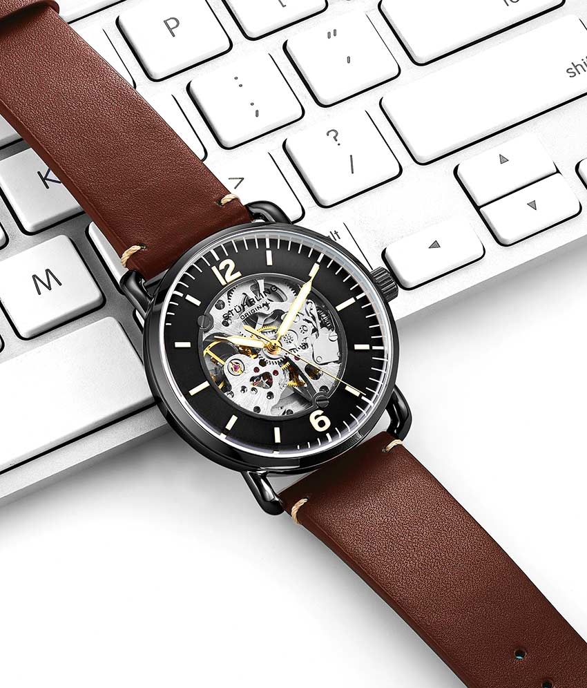 Stührling Mantra 3972 Automatic 42mm Skeleton - Image 11