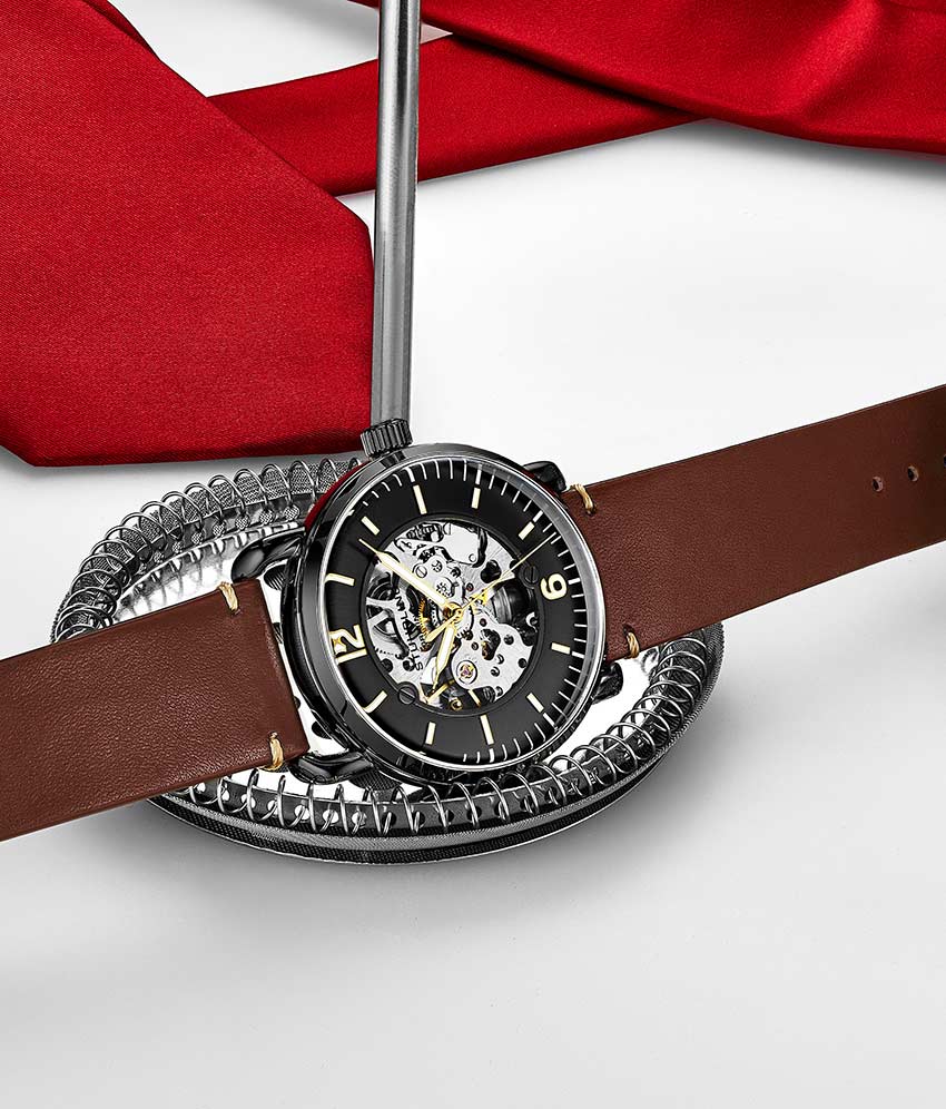 Stührling Mantra 3972 Automatic 42mm Skeleton - Image 12