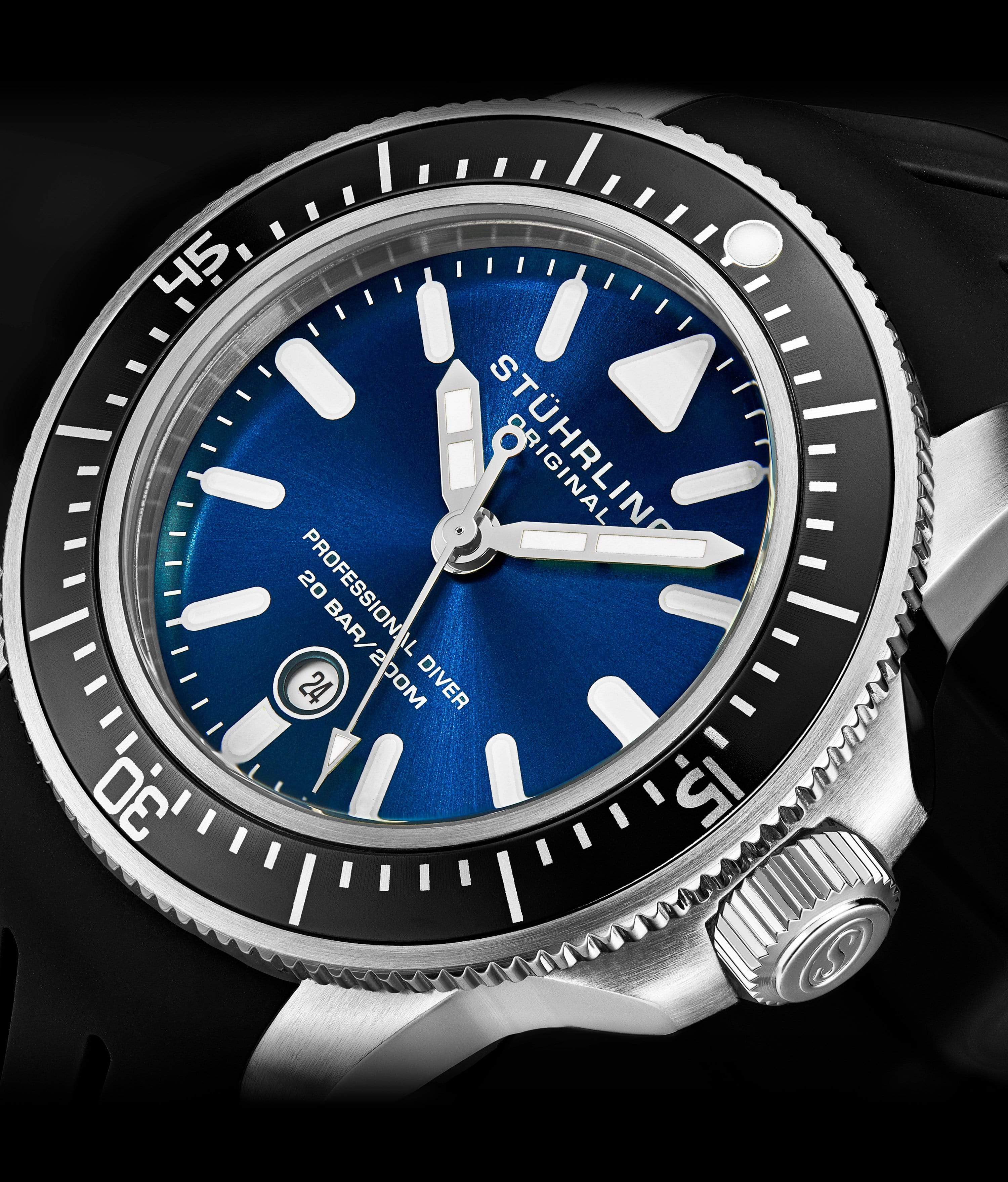 Stührling Maritimer 935.02, Aviator 3916.3, Signature Pen, and Watch Tool Kit - Image 10