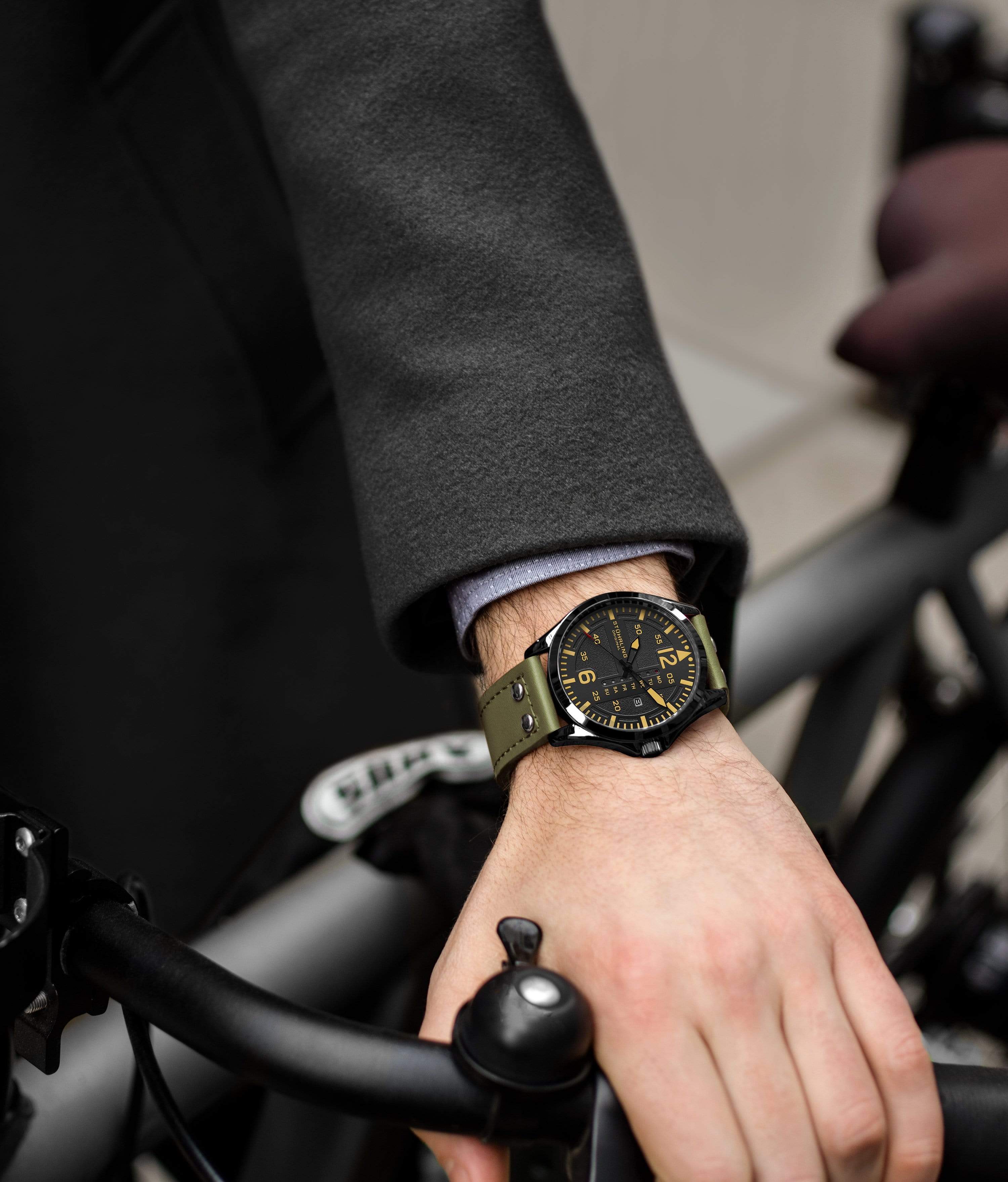 Stührling Maritimer 935.02, Aviator 3916.3, Signature Pen, and Watch Tool Kit - Image 22