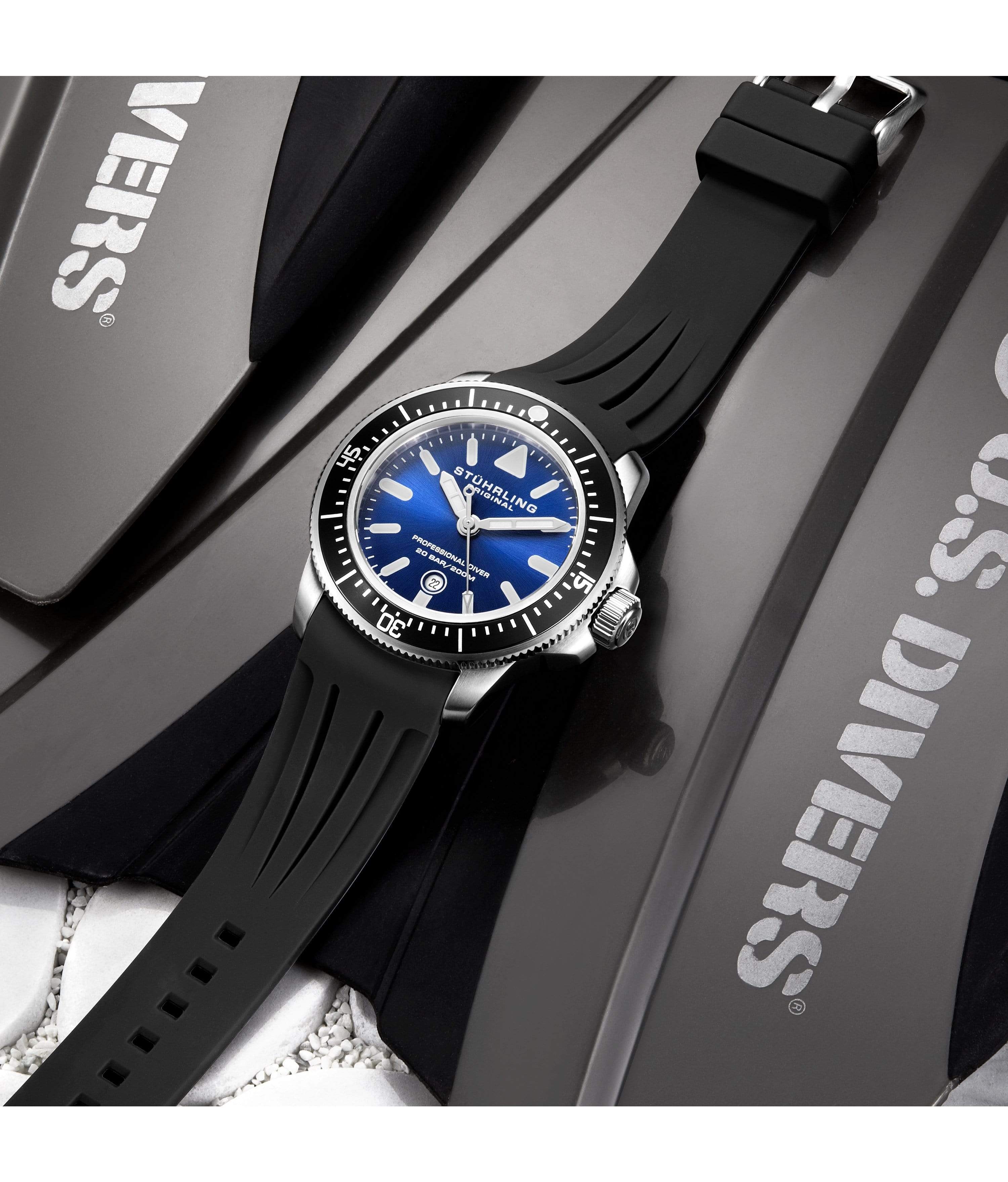 Stührling Maritimer 935.02, Aviator 3916.3, Signature Pen, and Watch Tool Kit - Image 6