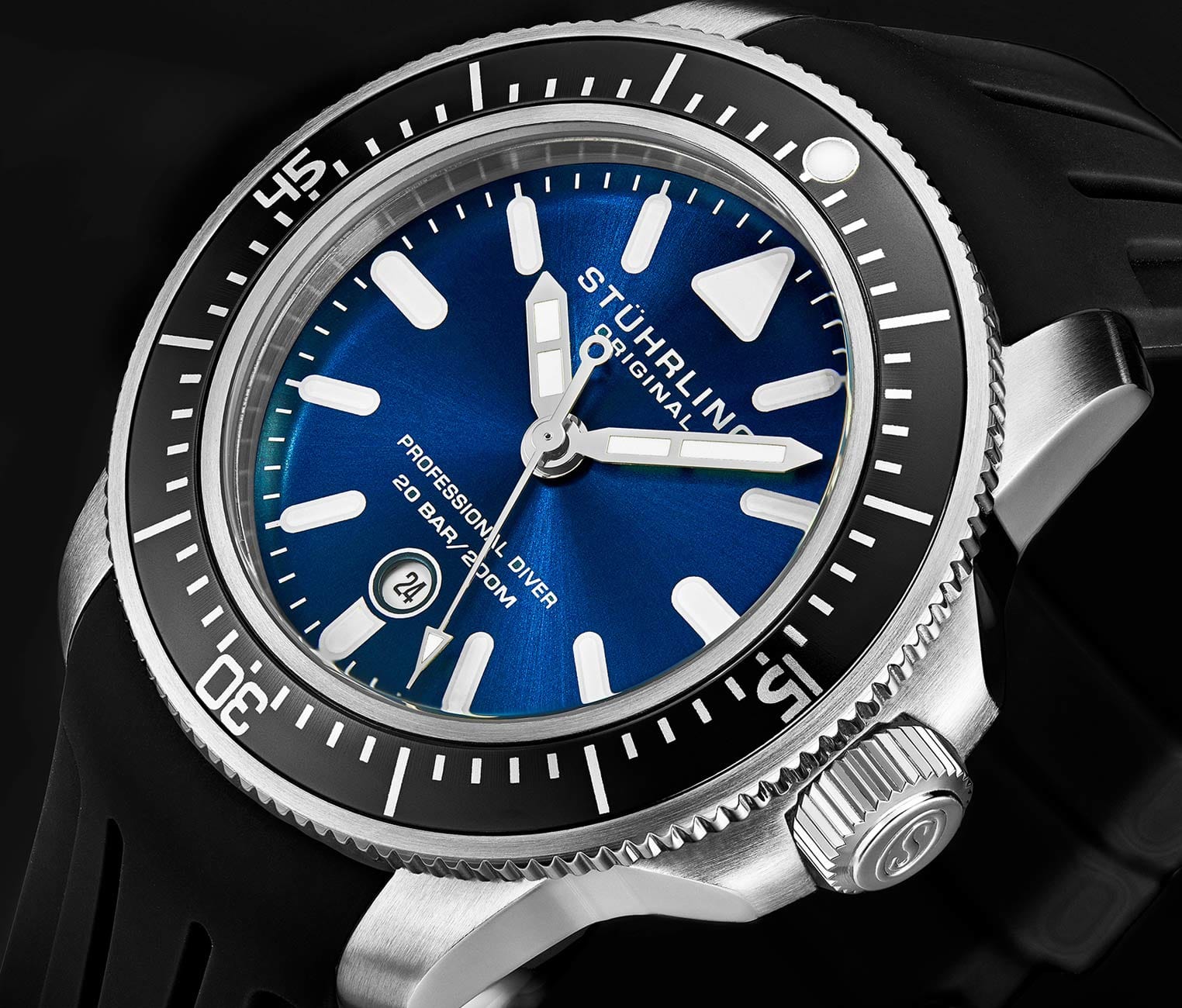 Stührling Maritimer 935 Quartz 43mm Diver - Image 2