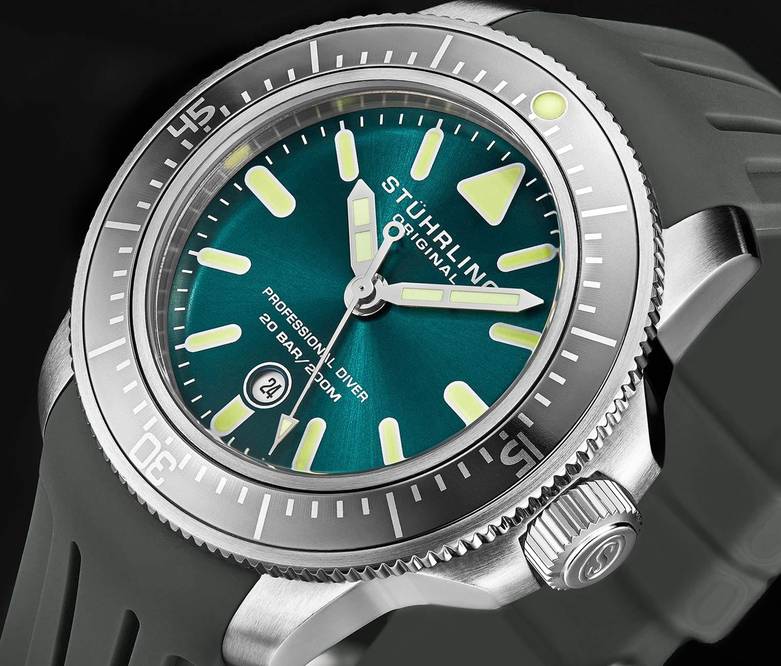 Stührling Maritimer 935 Quartz 43mm Diver - Image 25