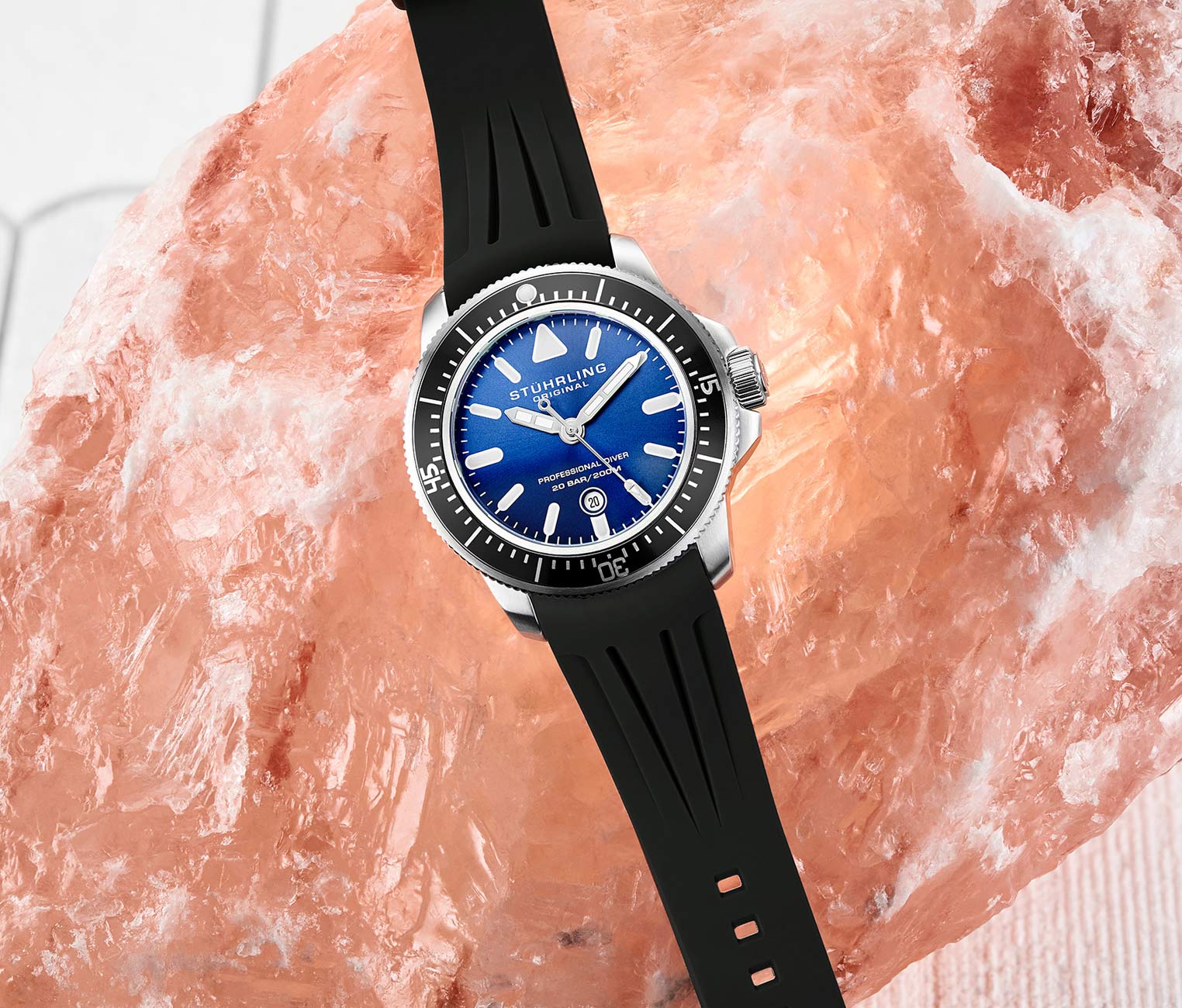 Stührling Maritimer 935 Quartz 43mm Diver - Image 4