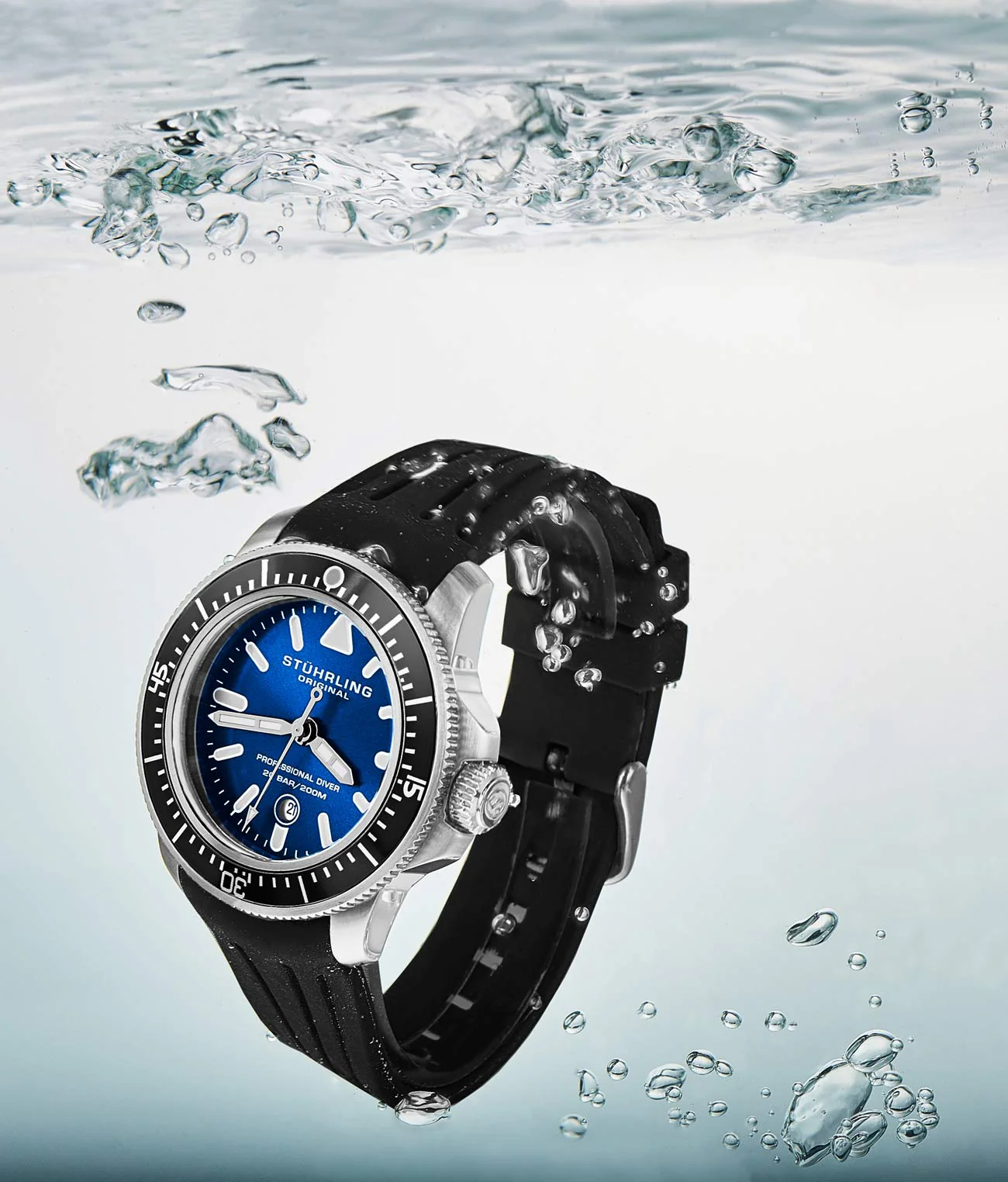 Stührling Maritimer 935 Quartz 43mm Diver - Image 5