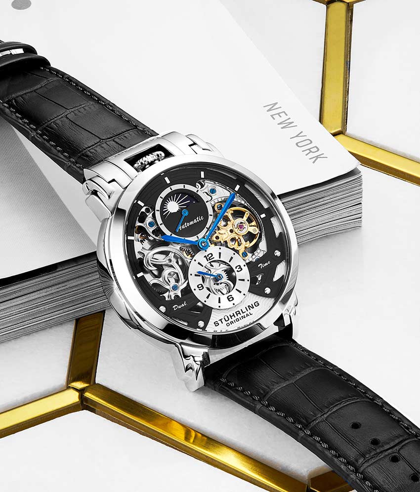 Stührling Menai 906 Automatic 47mm Skeleton - Image 10