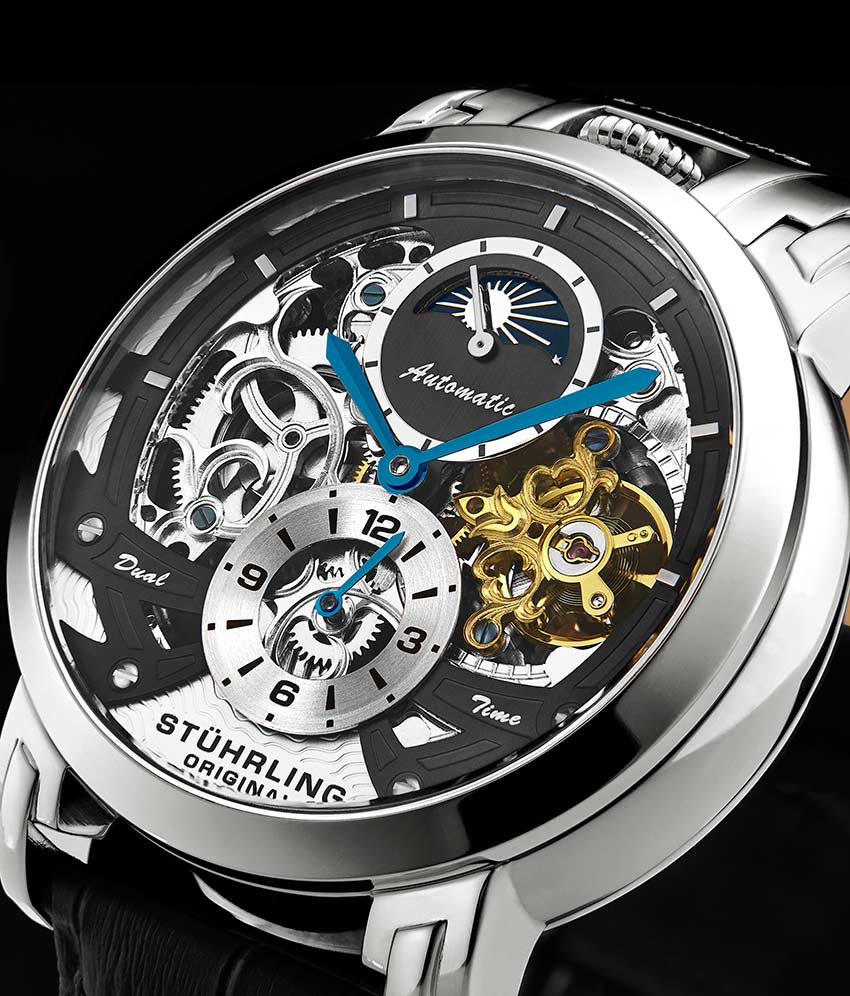 Stührling Menai 906 Automatic 47mm Skeleton - Image 12