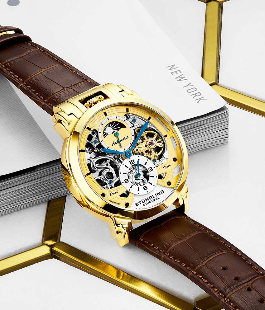Stührling Menai 906 Automatic 47mm Skeleton - Image 17