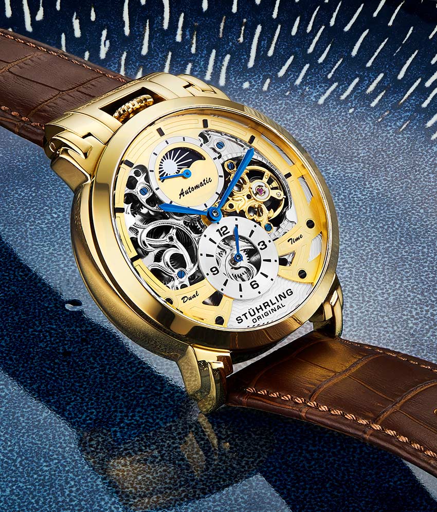 Stührling Menai 906 Automatic 47mm Skeleton - Image 18