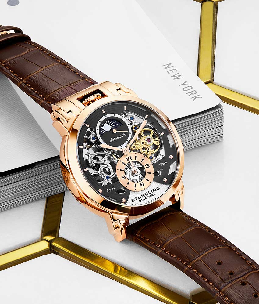 Stührling Menai 906 Automatic 47mm Skeleton - Image 24