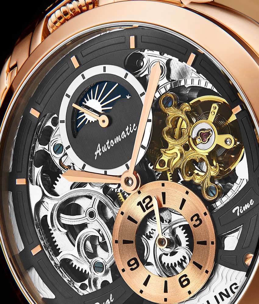 Stührling Menai 906 Automatic 47mm Skeleton - Image 27