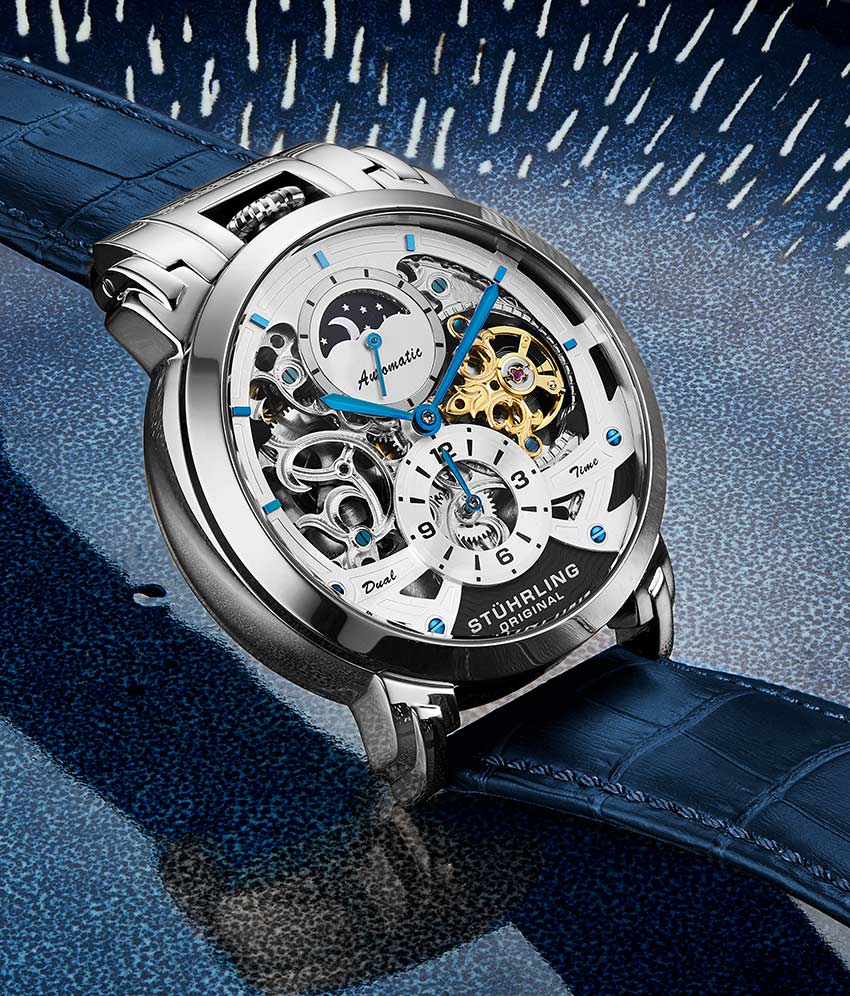 Stührling Menai 906 Automatic 47mm Skeleton - Image 5
