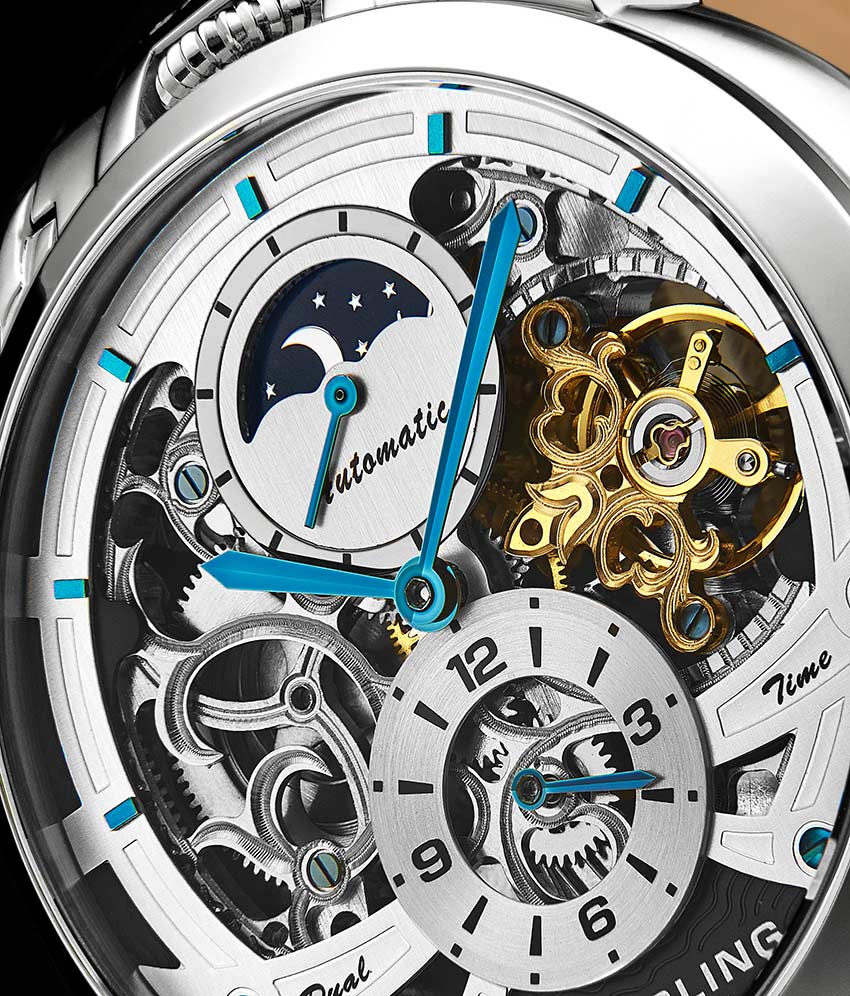 Stührling Menai 906 Automatic 47mm Skeleton - Image 6