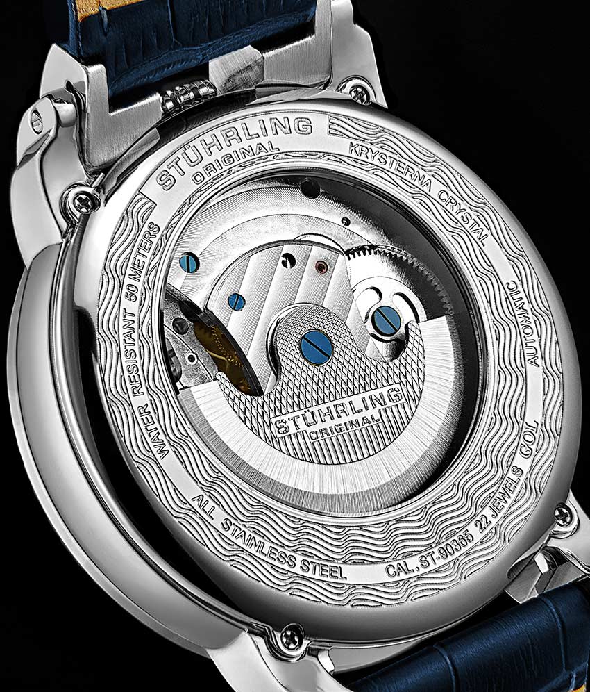 Stührling Menai 906 Automatic 47mm Skeleton - Image 7