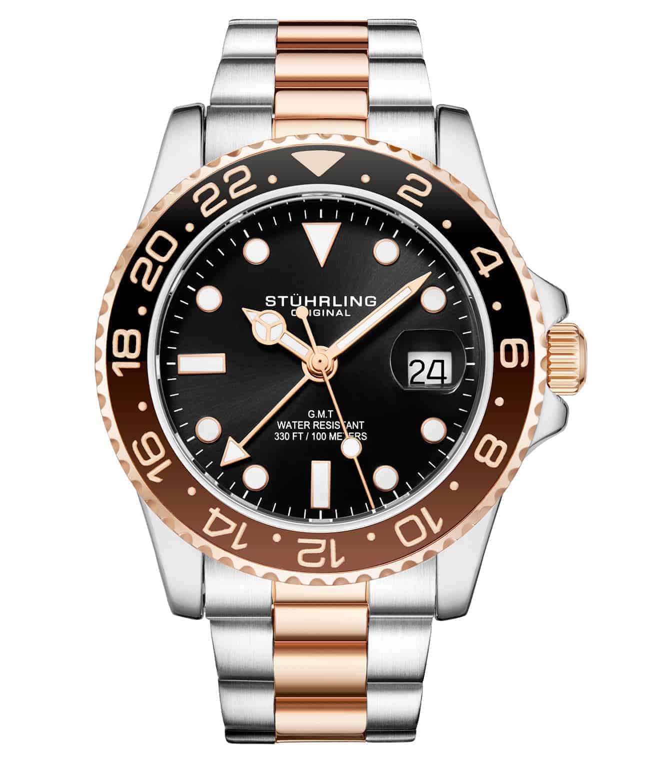Stührling Meridian 3965 Quartz 42mm Diver - Image 12