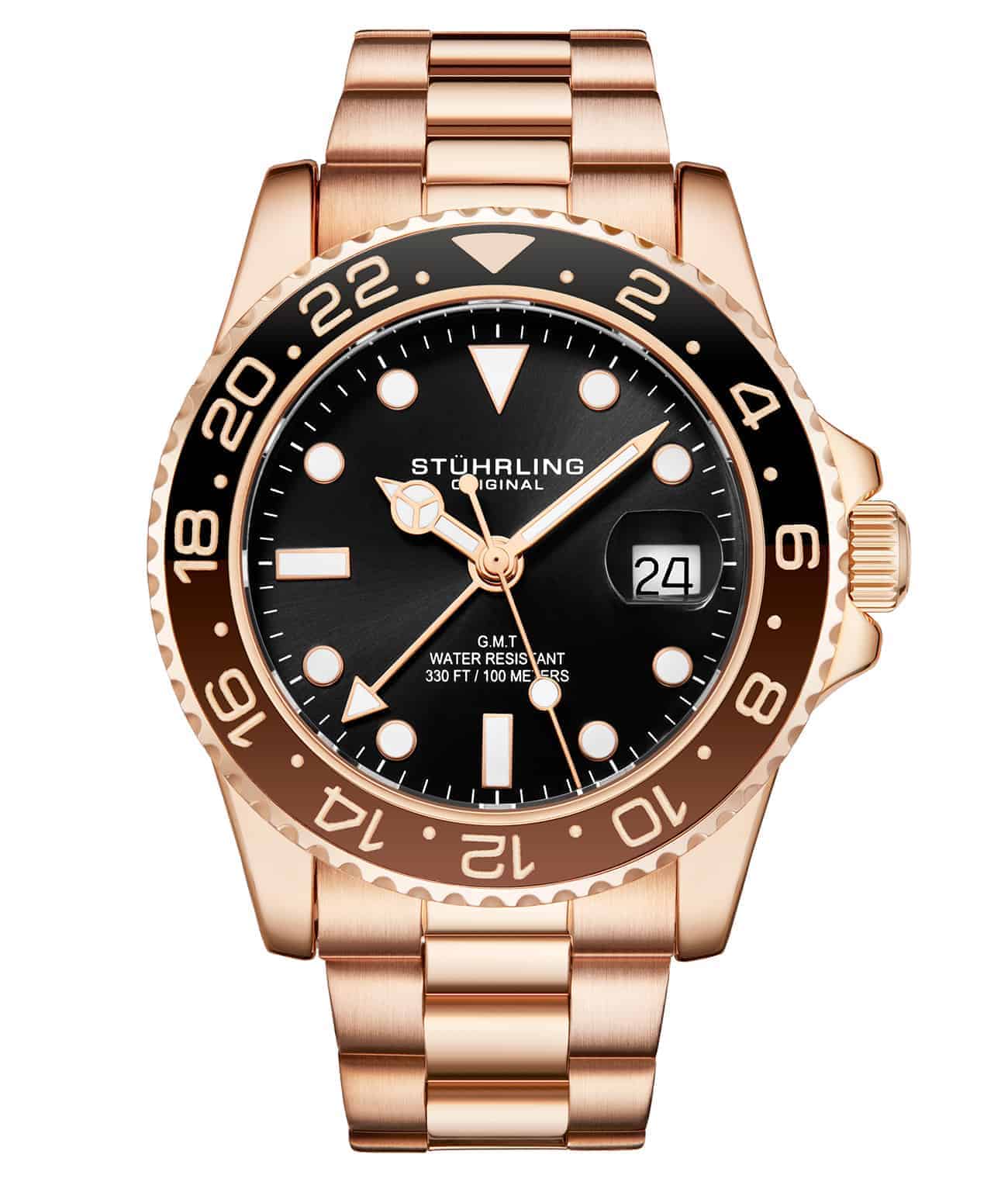 Stührling Meridian 3965 Quartz 42mm Diver - Image 16
