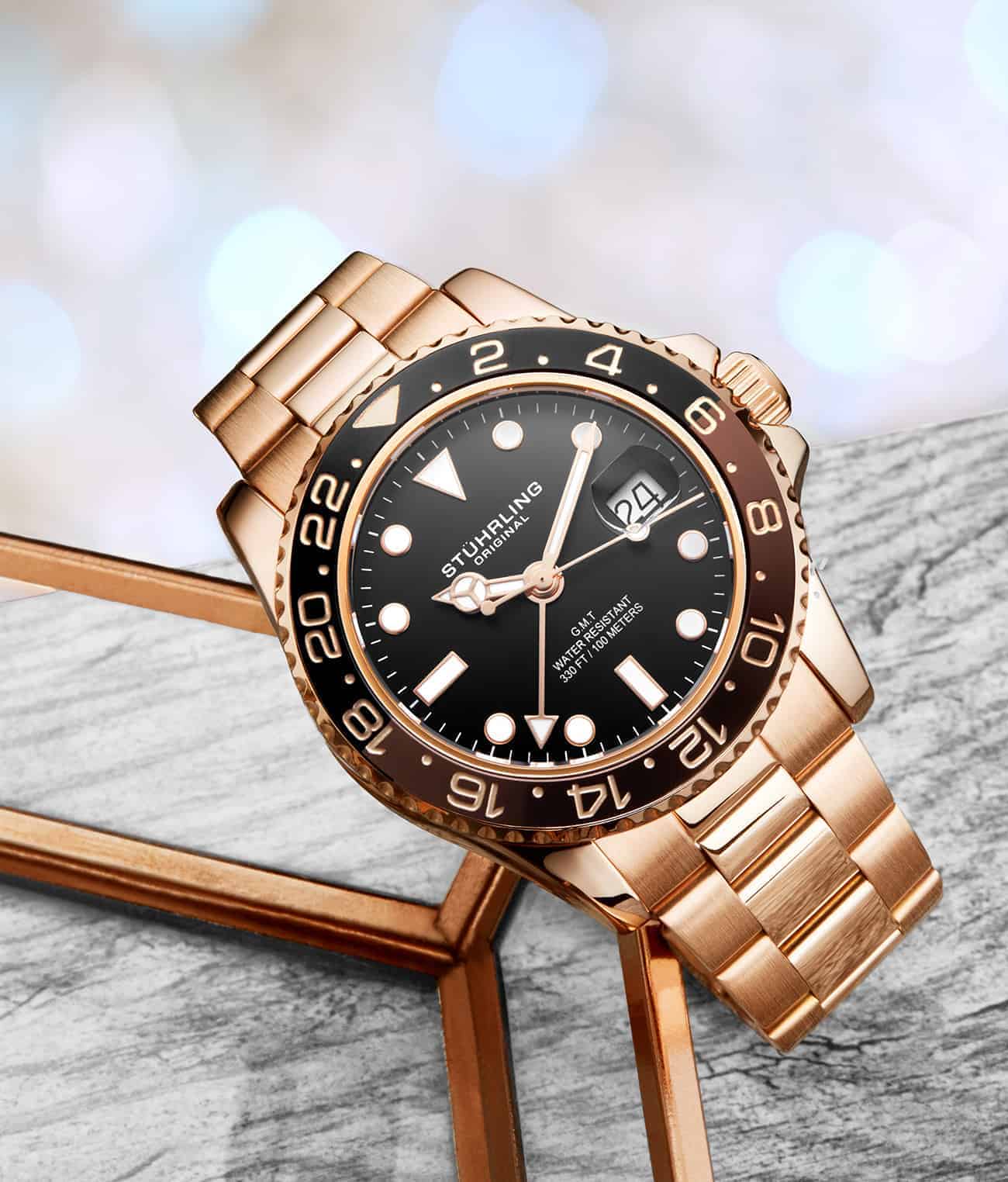 Stührling Meridian 3965 Quartz 42mm Diver - Image 19