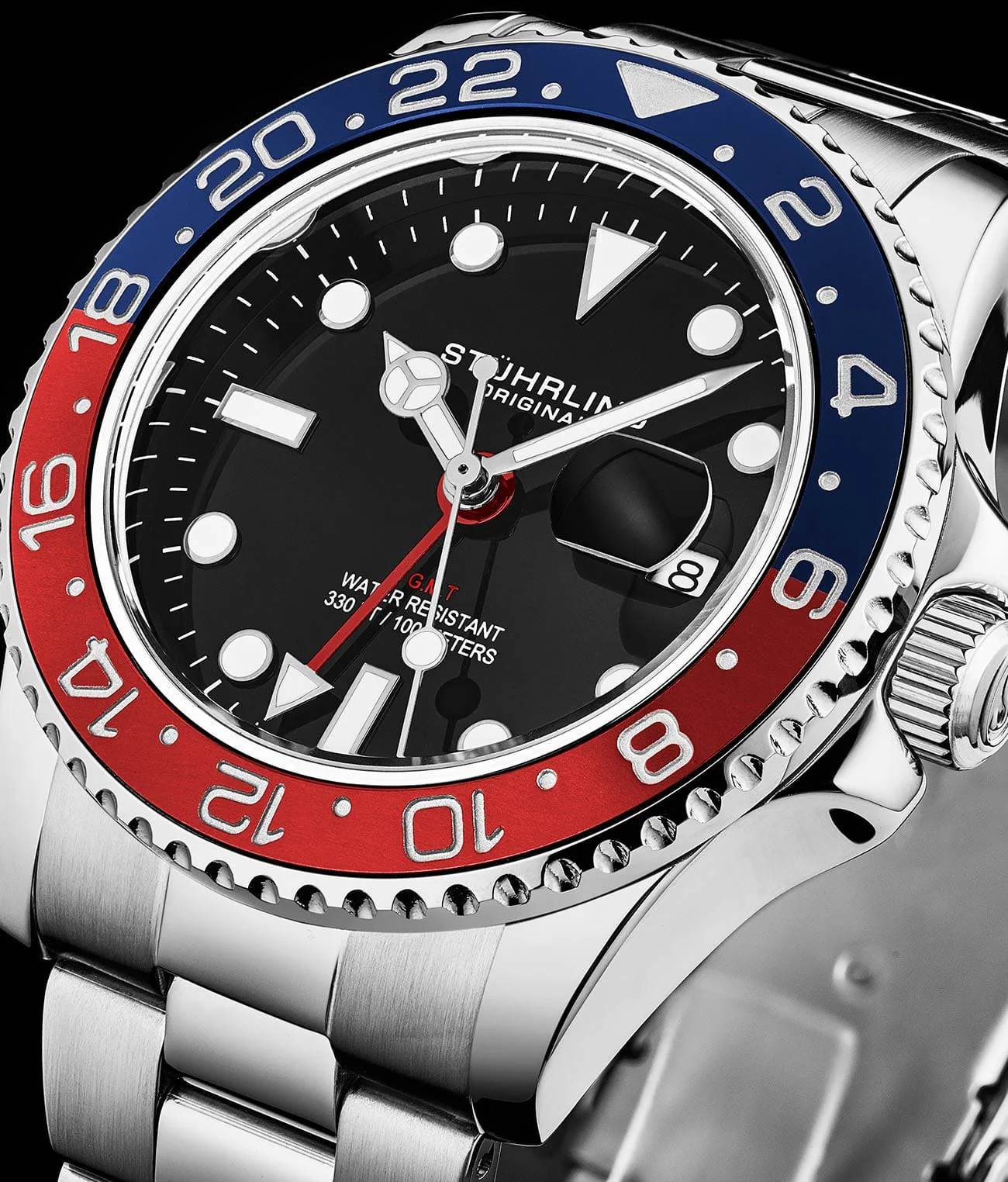 Stührling Meridian 3965 Quartz 42mm Diver - Image 7
