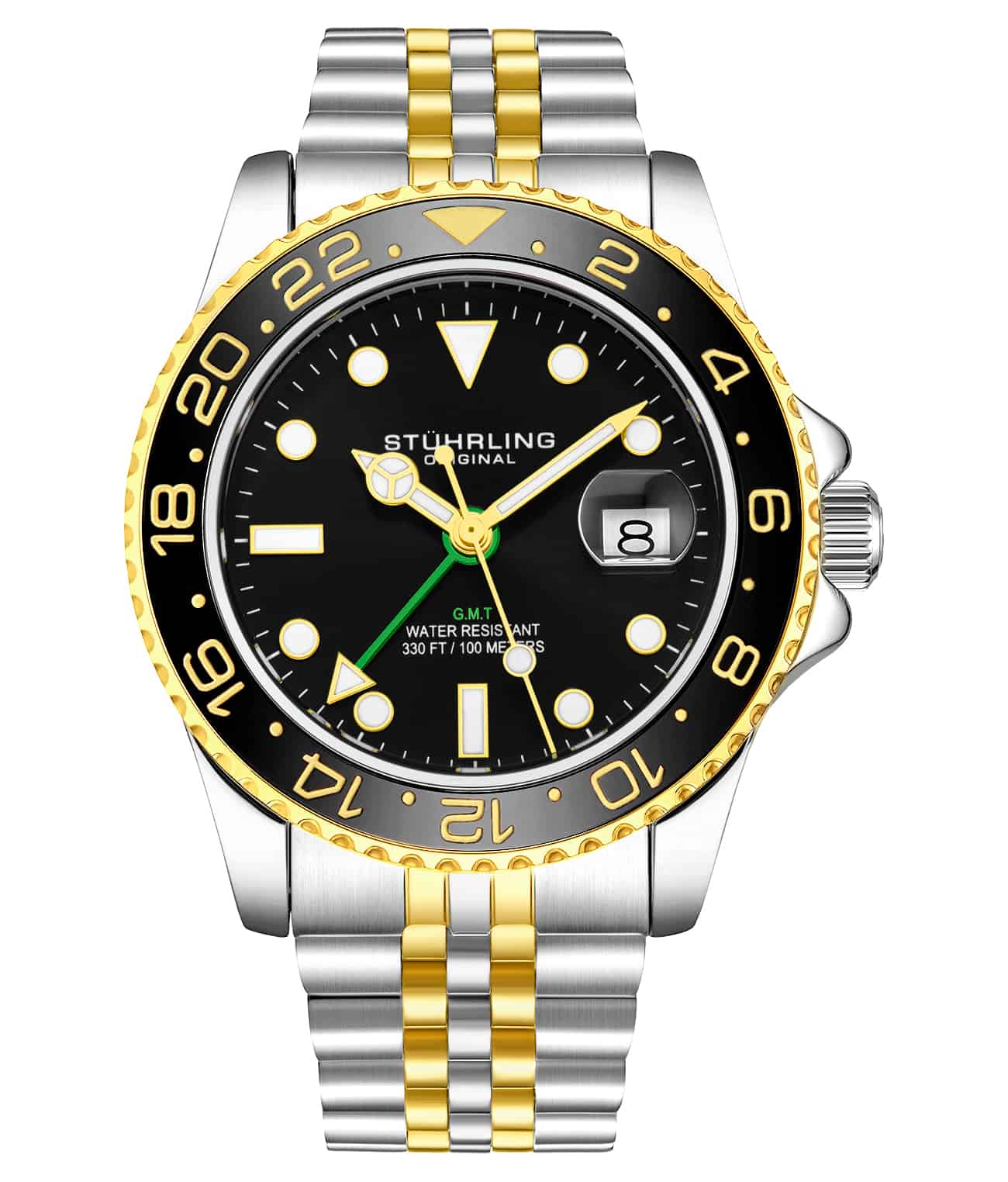 Stührling Meridian 3968 GMT Quartz 42mm Diver - Image 18