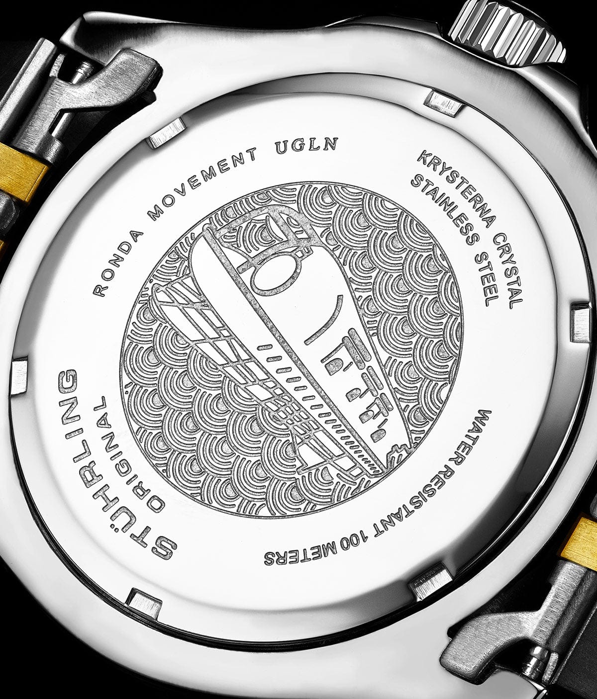 Stührling Meridian 3968 GMT Quartz 42mm Diver - Image 26
