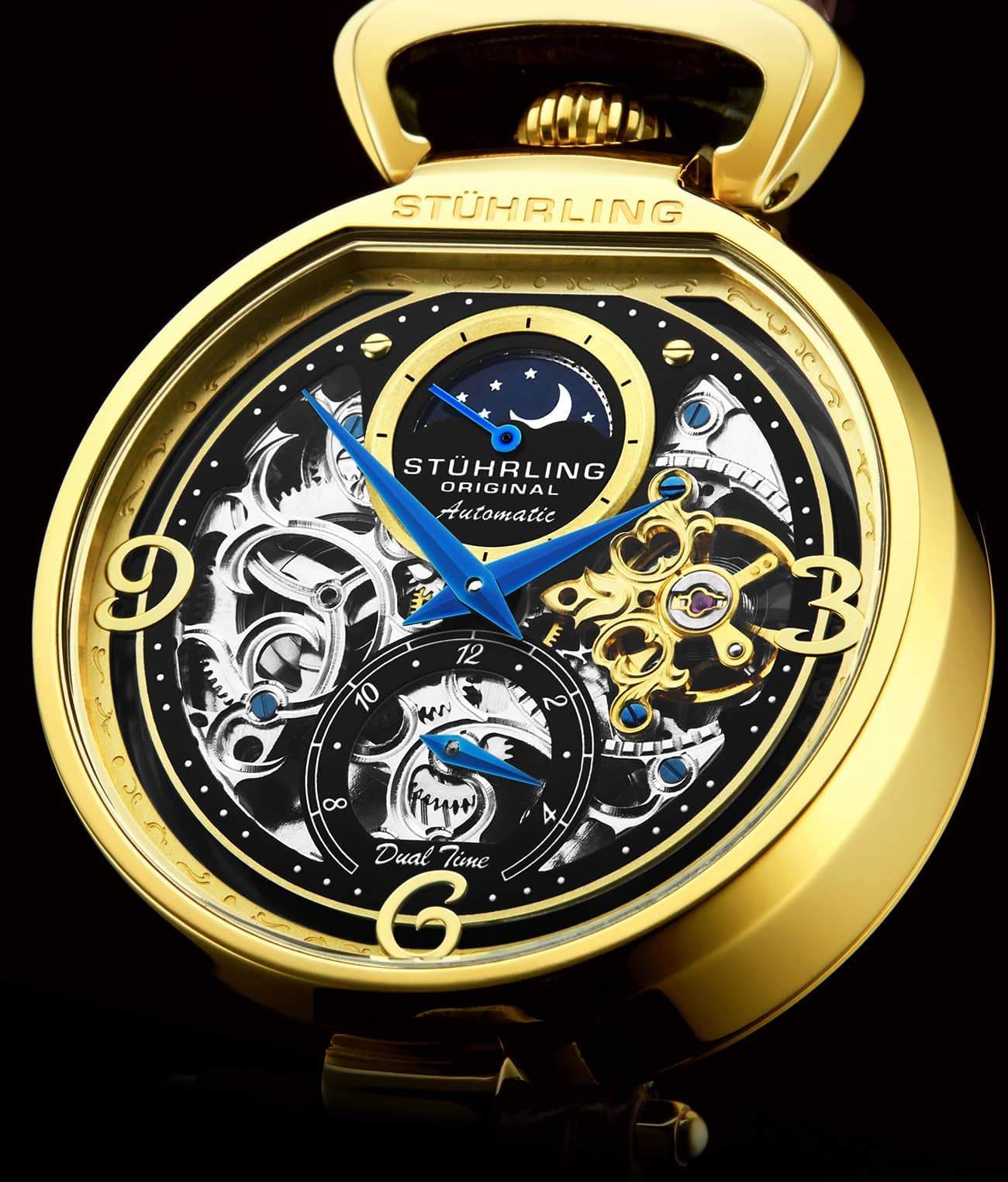 Stührling Modena 4032 Automatic 46mm Skeleton - Image 10