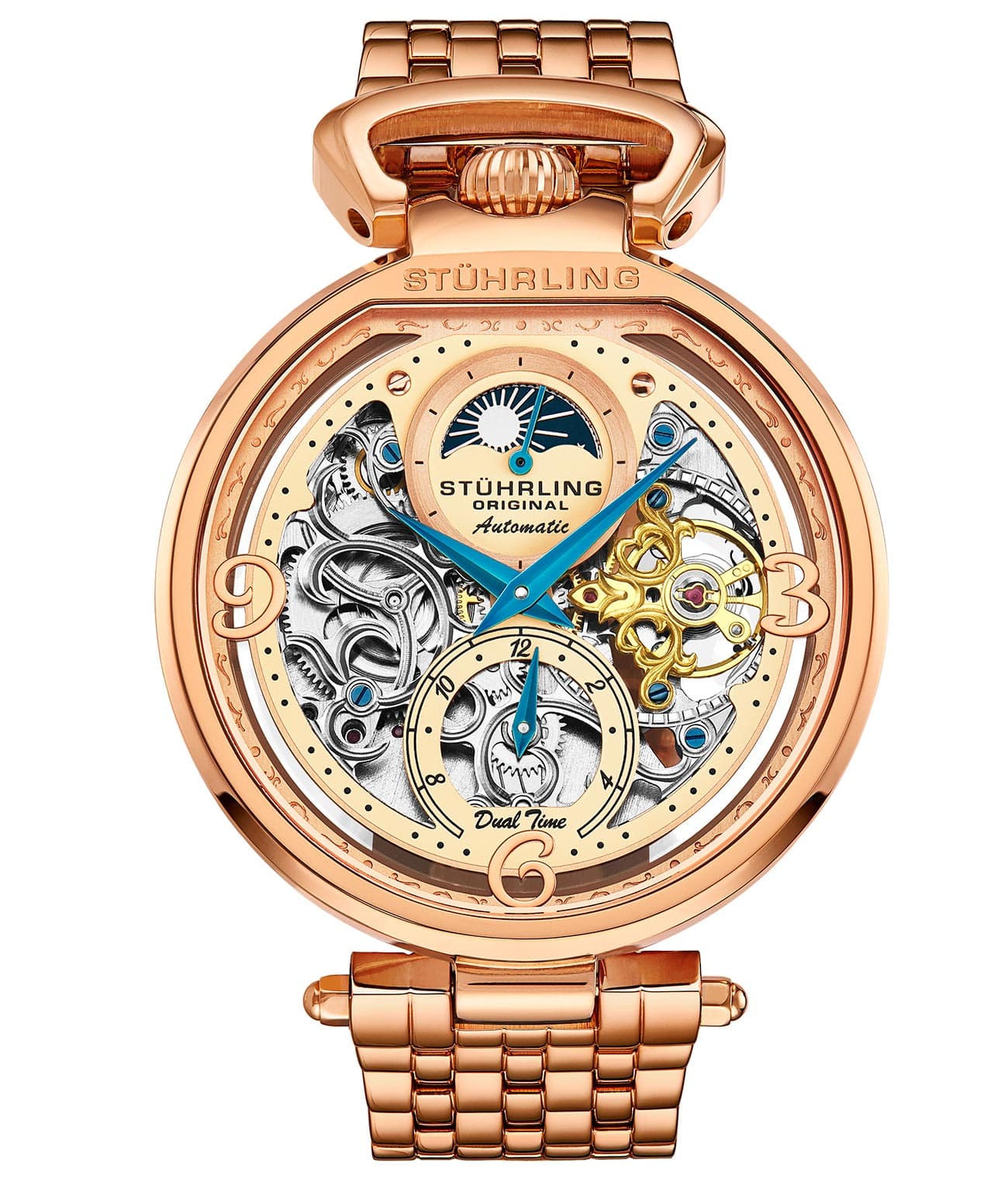 Stührling Modena 4032 Automatic 46mm Skeleton - Image 17