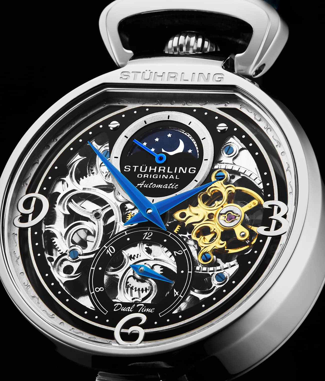 Stührling Modena 4032 Automatic 46mm Skeleton - Image 2