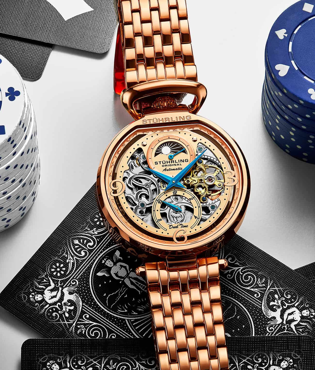 Stührling Modena 4032 Automatic 46mm Skeleton - Image 21