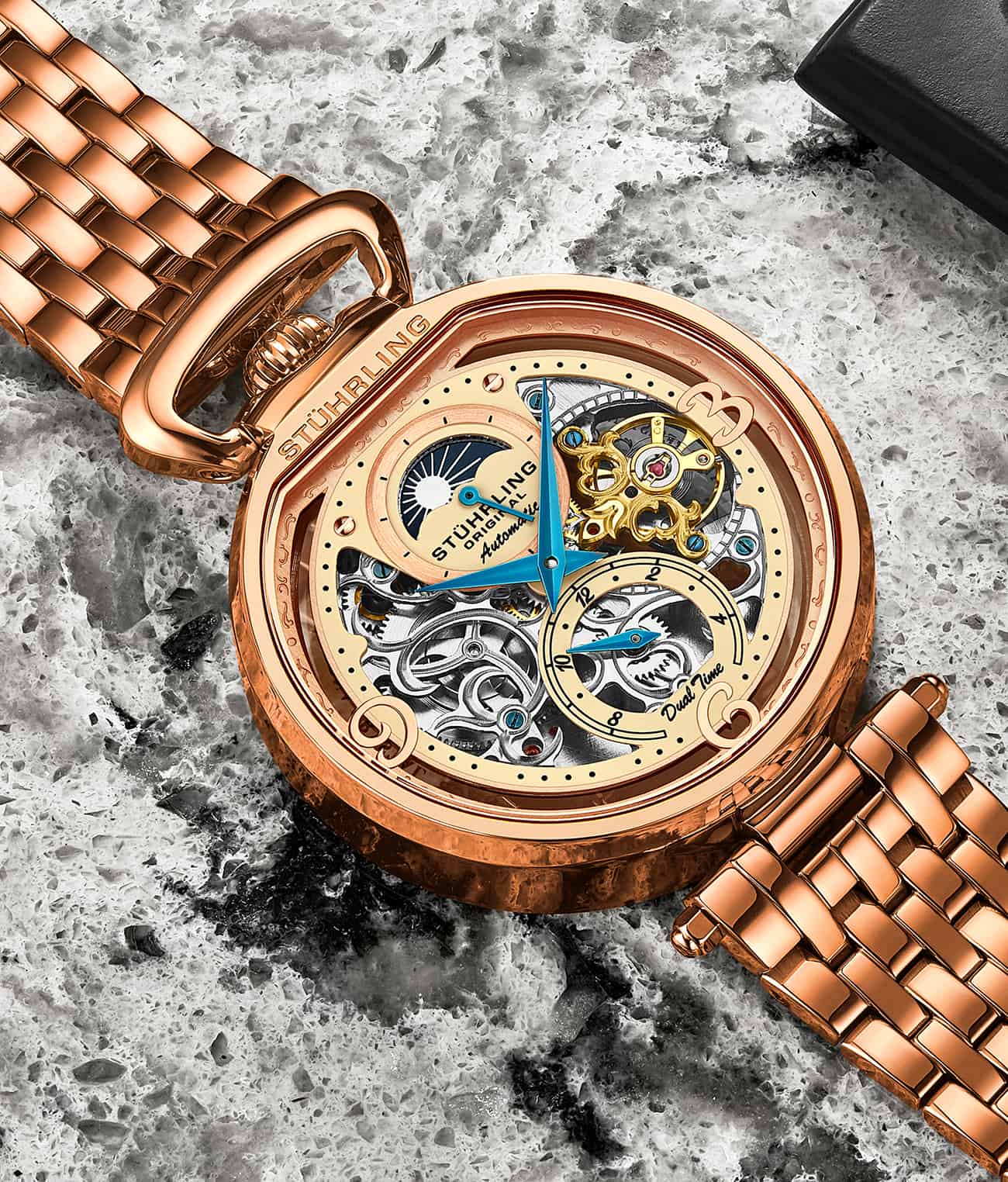 Stührling Modena 4032 Automatic 46mm Skeleton - Image 23
