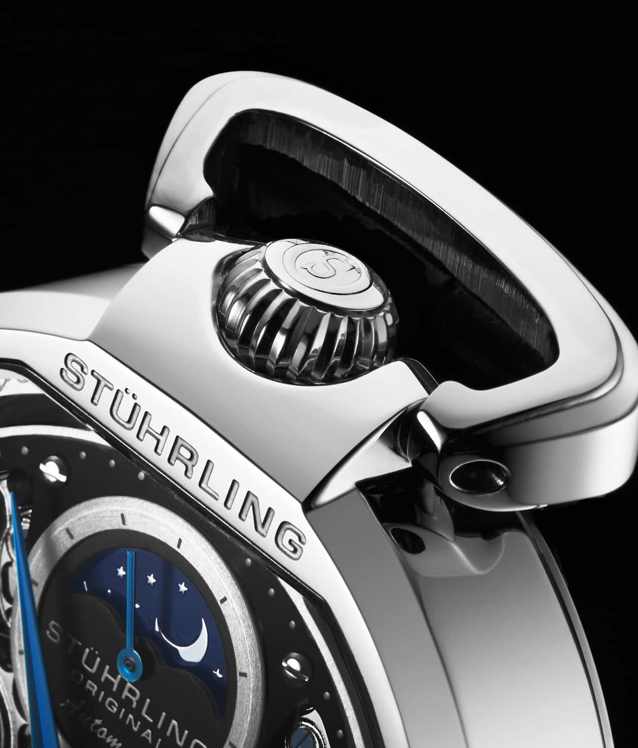 Stührling Modena 4032 Automatic 46mm Skeleton - Image 6