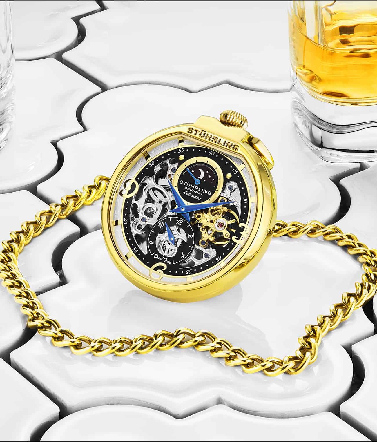Stührling Modena 991 Automatic 48mm Skeleton - Image 10