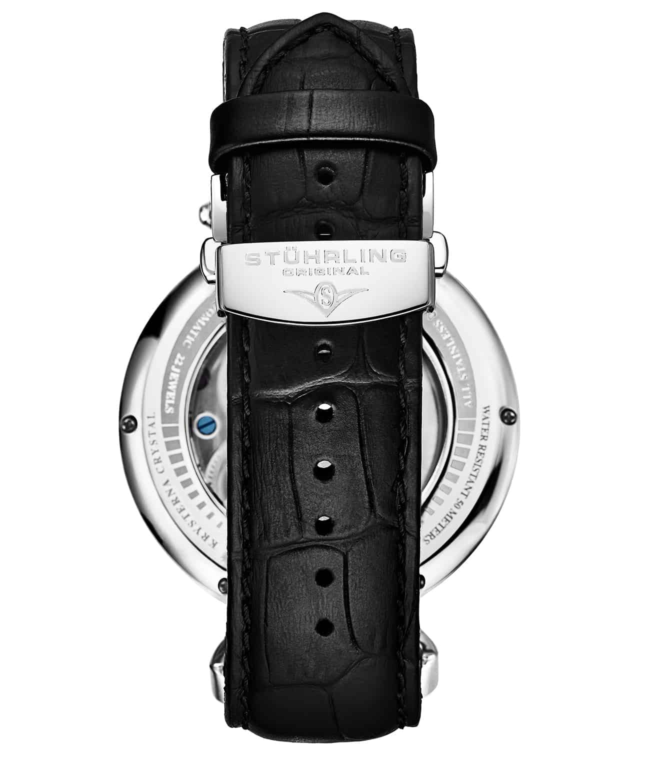 Stührling Modena Dual Time Automatic 4033 46mm Skeleton - Image 3