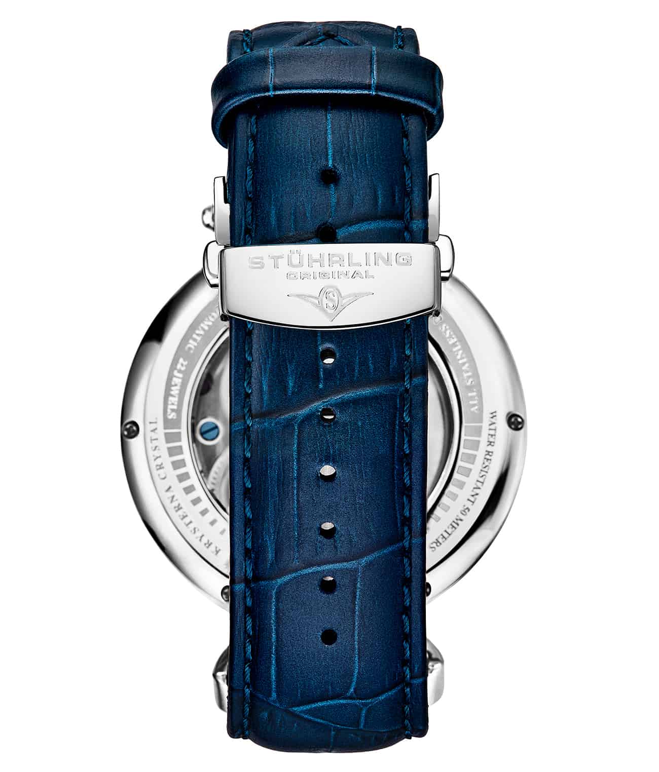 Stührling Modena Dual Time Automatic 988 46mm Skeleton - Image 7