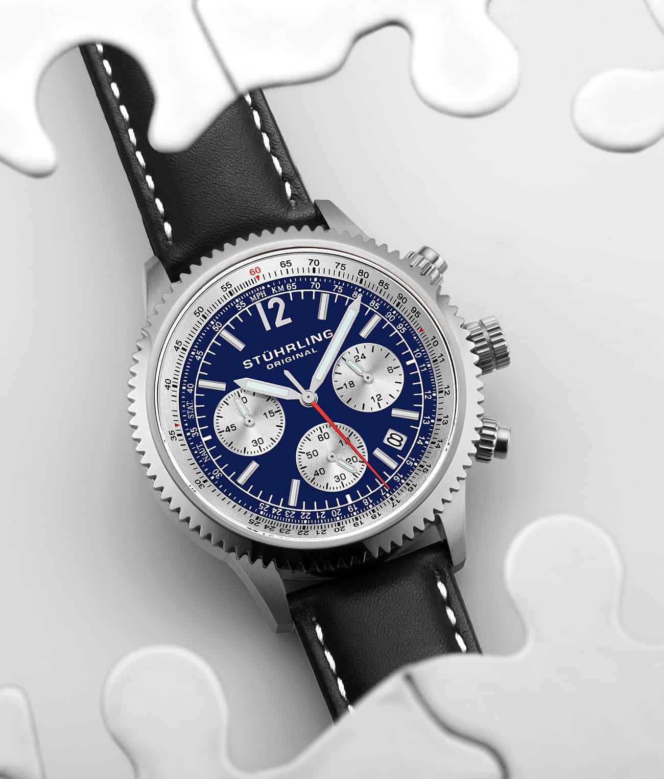 Stührling Turbine 4015 44mm Chronograph - Image 12