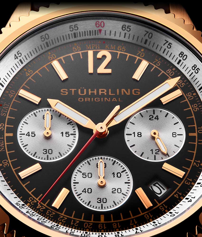 Stührling Turbine 4015 44mm Chronograph - Image 15